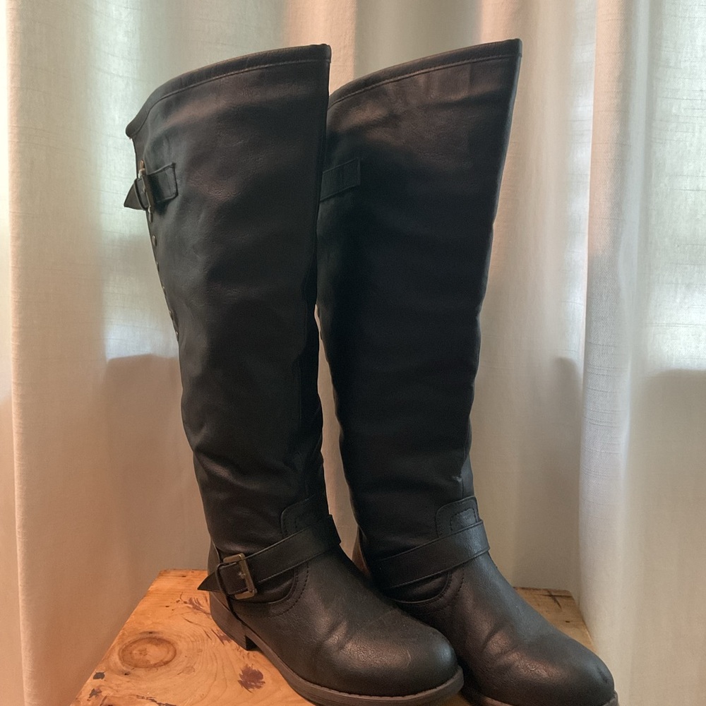 Journee Spokane Extra Wide Calf Riding Boot